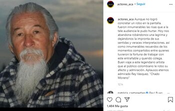 Post en Instagram de ACA.