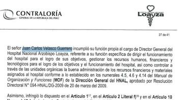 Contraloría detectó presuntas irregularidades en