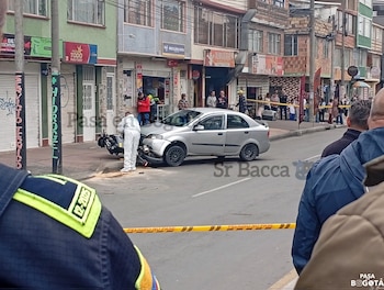 El barrio Boitá, en Kennedy, Bogotá, fue escenario de un tiroteo que dejó un muerto y aumentó la preocupación por la violencia local - crédito @PasaenBogota / X