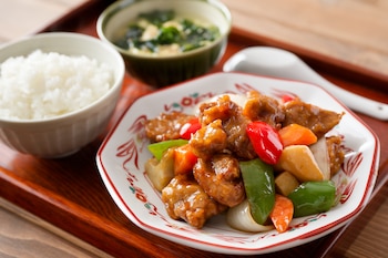 Receta de cerdo agridulce (Adobe