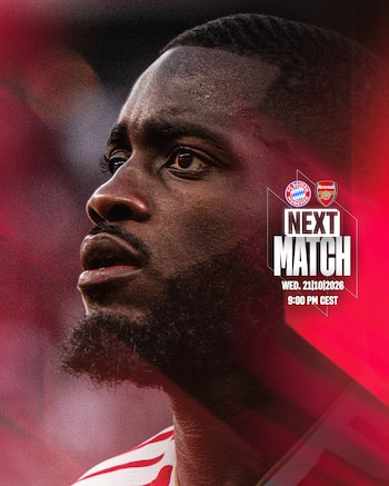 Bayern Múnich recibirá a Arsenal en el Allianz Arena de Alemania.