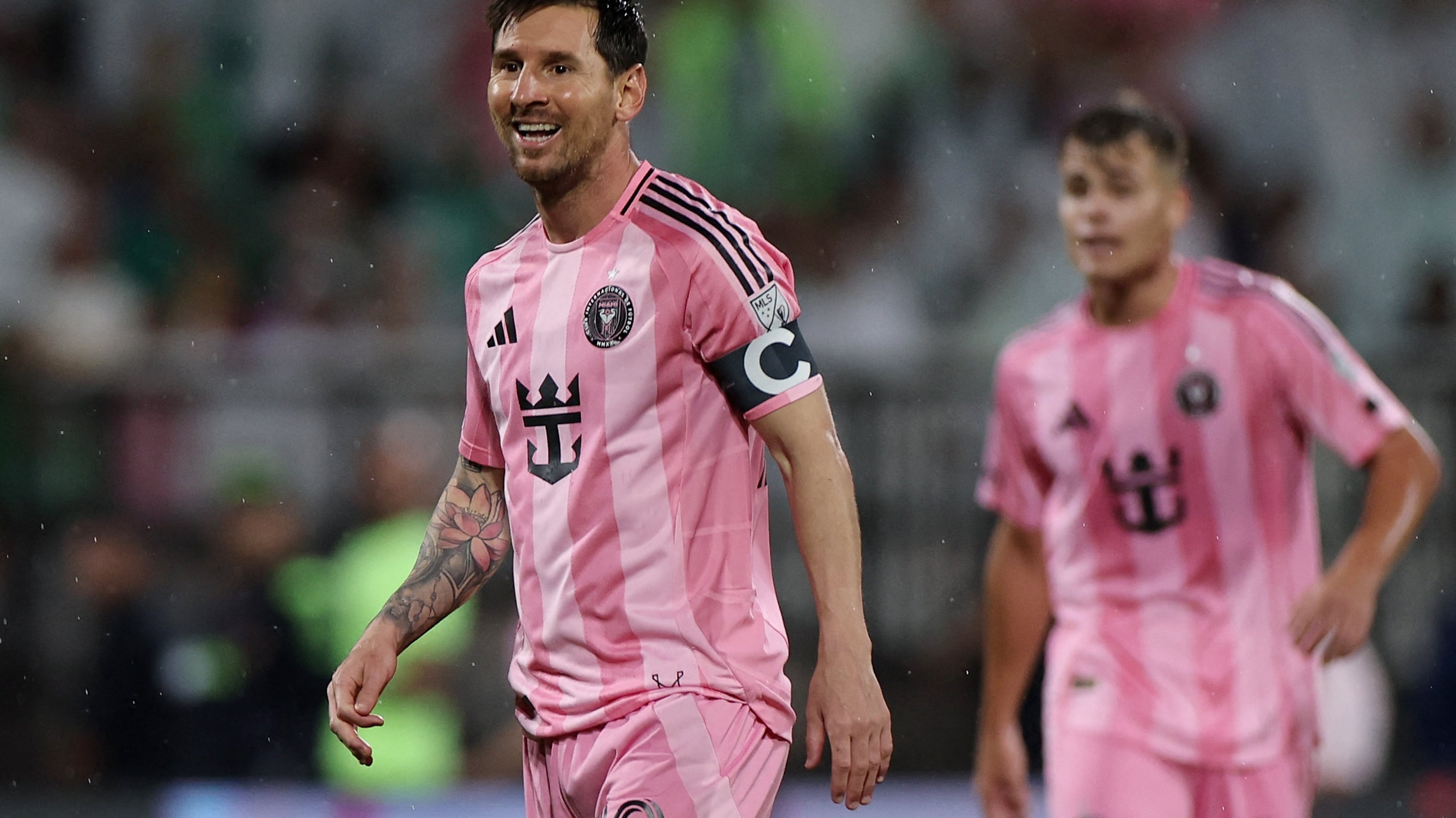 Lionel Messi aspira a llegar a los 100 goles y 100 partidos con el Inter de Miami en su cuarto año - crédito Luisa Gonzalez/REUTERS