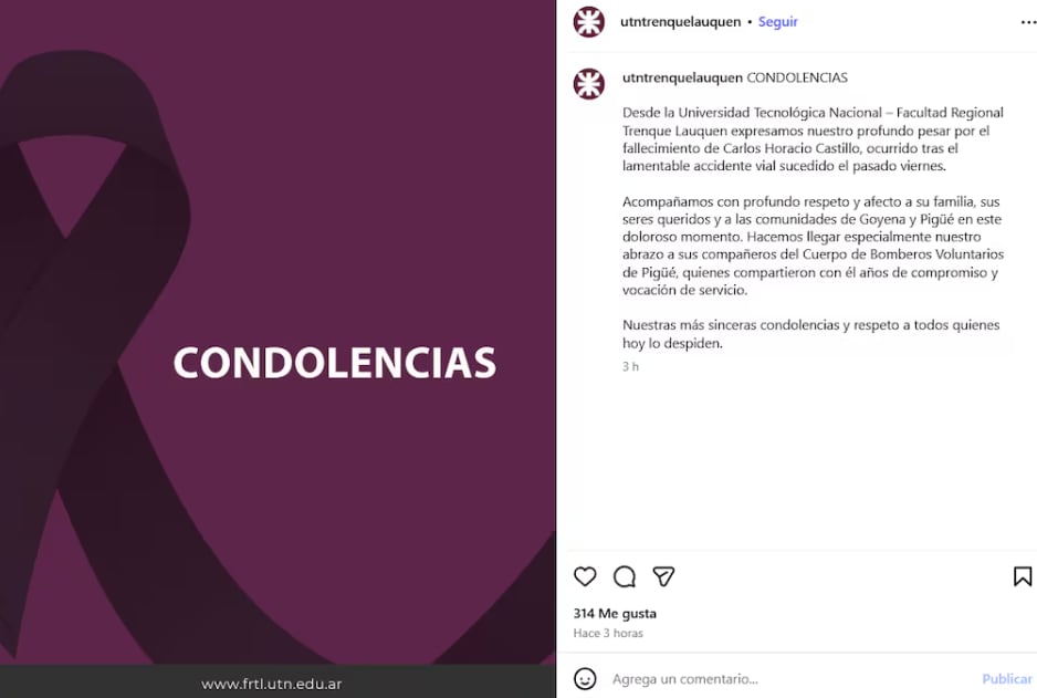 Comunicado de la UTN sede Trenque Lauquén (UTN)