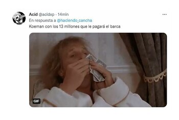 Los mejores memes tras la salida de Koeman del Barcelona
