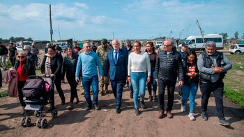 Los funcionarios nacionales y bonaerenses