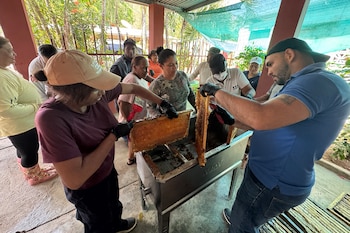 Fotografía cedida por la investigadora