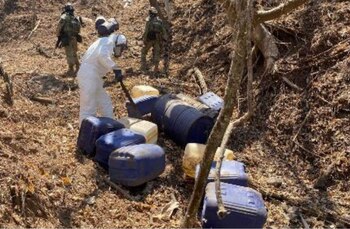 Agentes militares participaron en las