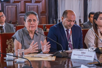 La congresista Mery Infantes Castañeda