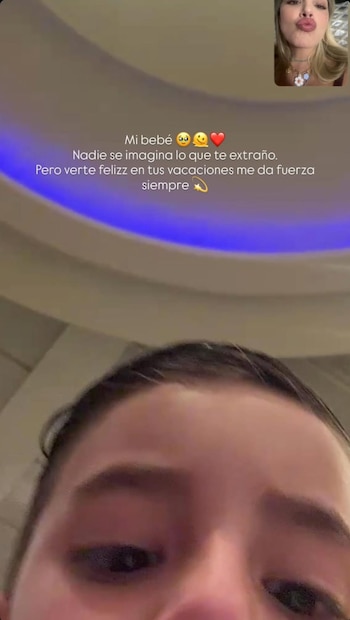 Melina Ramírez extraña a su