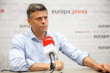 Leopoldo López, dirigente opositor de