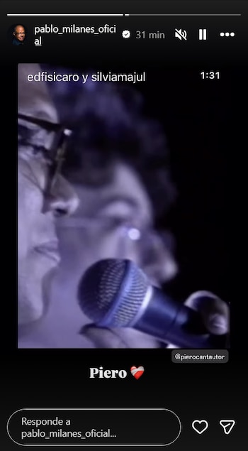 El cantautor cubano Pablo Milanés publicó un video de un encuentro previo con el compositor argentino