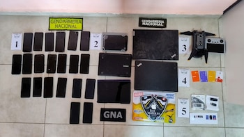 Gendarmería colaboró con los operativos