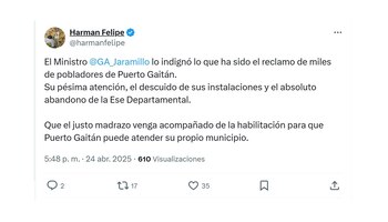 Este fue el mensaje con