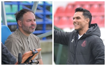 Jonathan Risueño y Lucas González