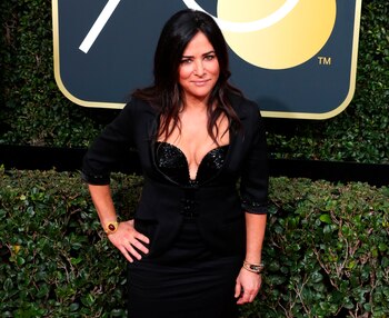 En la imagen, la actriz