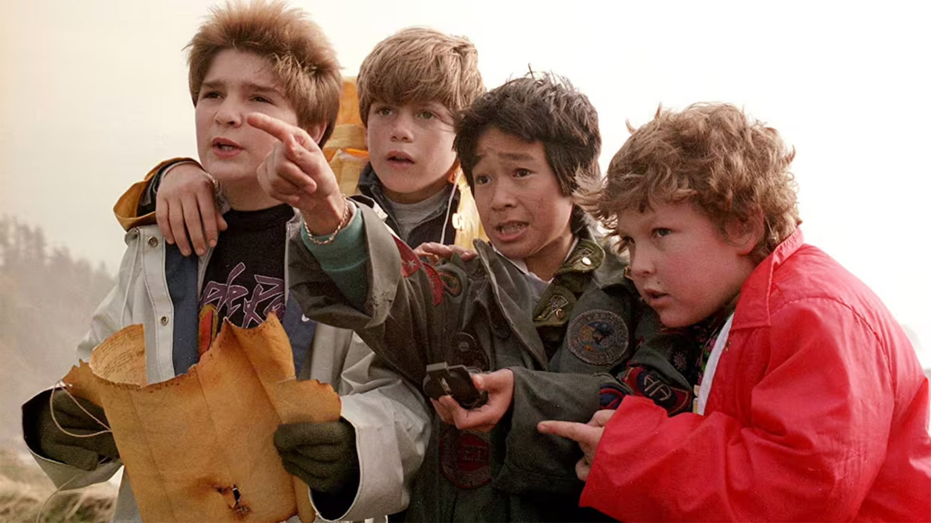 Los niños protagonistas de 'Los Goonies'