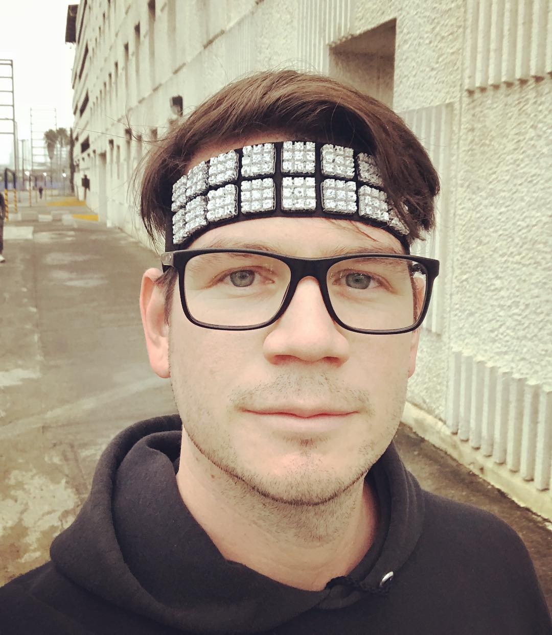 El primer sujeto de prueba fue él mismo quien encontró un gran problema al momento de entrenar.