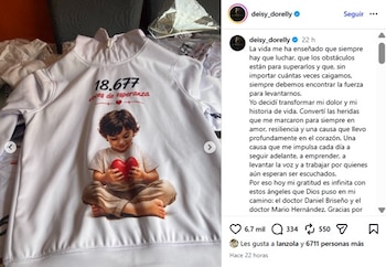 Guanaro se mostró sorprendida luego del anuncio que hizo Briceño de donarle su primera prima de congresista - crédito @deisy_dorelly/IG