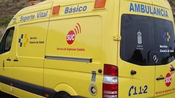 Ambulancia del Servicio de Urgencias Canario (SUC).