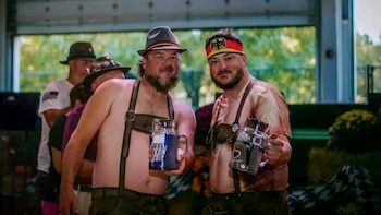 La Oktoberfest de Frankenmuth coincide cada año con el primer fin de semana de la fiesta original de Múnich (frankenmuthfestivals)