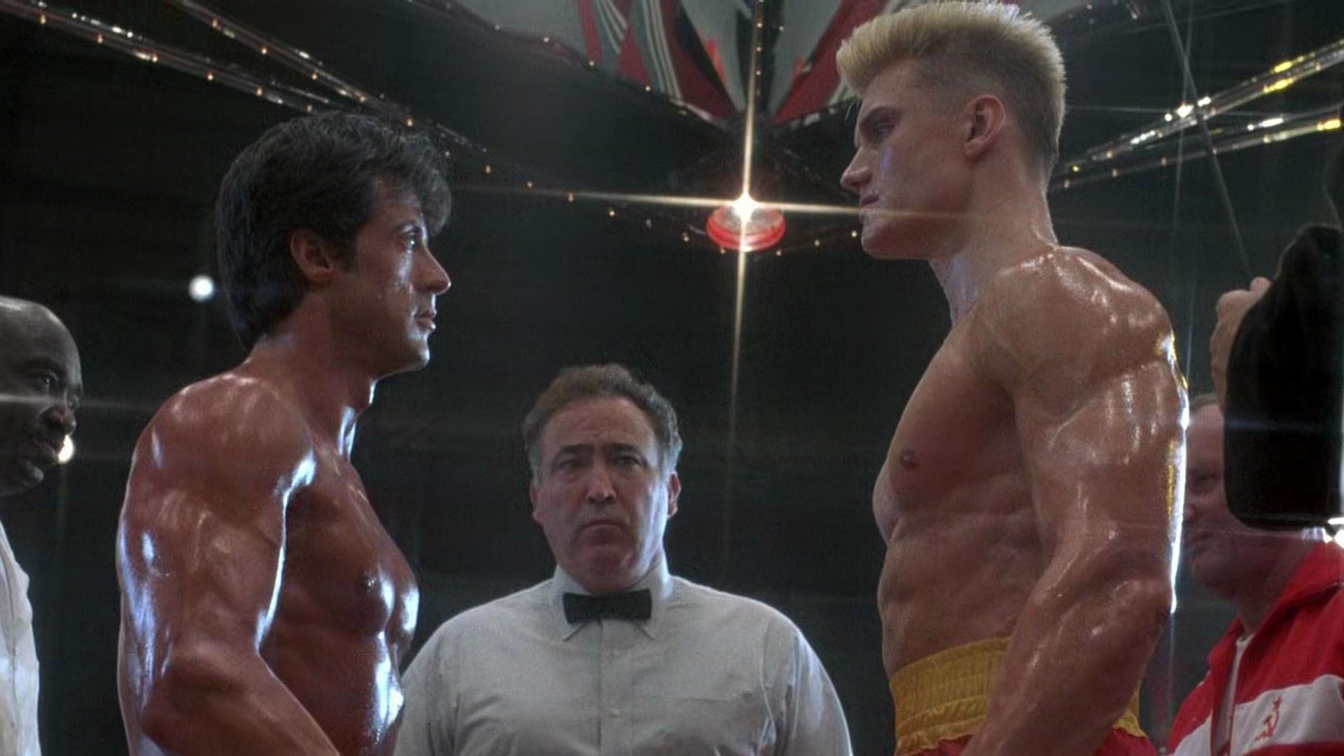 El papel de Ivan Drago convirtió a Dolph Lundgren en uno de los rostros recordados de la saga Rocky (Captura de video)