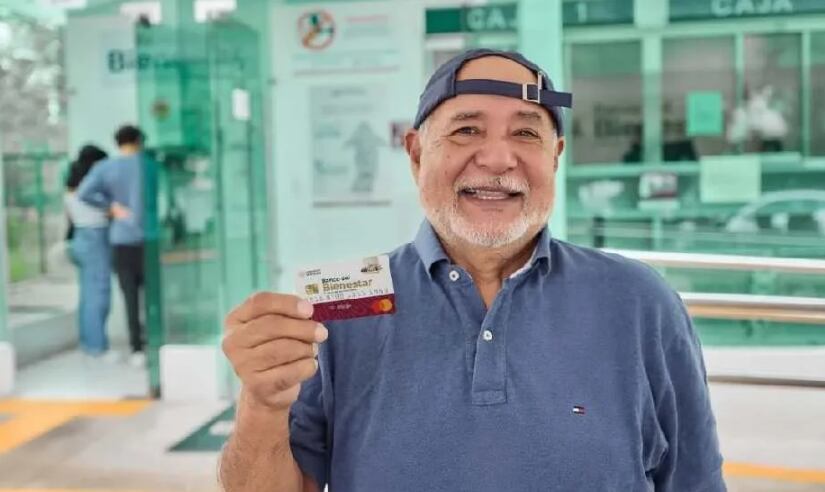 El apoyo económico de 6 mil 400 pesos se deposita directamente en la Tarjeta del Bienestar, permitiendo retiros sin comisión en cajeros y compras en comercios afiliados. (Banco del Bienestar)