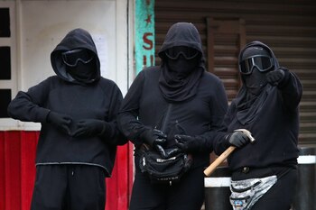 Luego de agredir a una