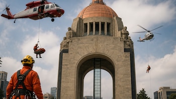 Mega Simulacro del 19 de septiembre suma helicópteros y maniobras de rescate: cómo actuar y reportar fallas en las alarmas ese día