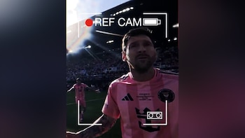 Las reacciones de Messi durante