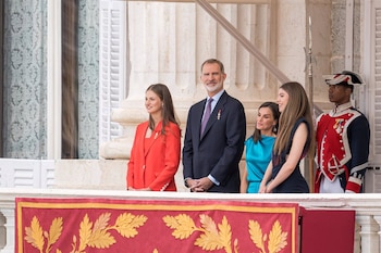 Los Reyes, Felipe VI y