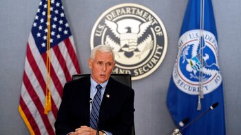 Mike Pence habló del asalto
