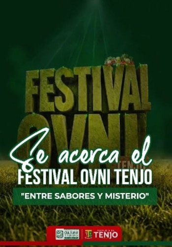 El Festival OVNI de Tenjo calentará fogones con un concurso de platos alienígenas y disfraces para grandes y chicos - crédito @imct.tenjo/IG