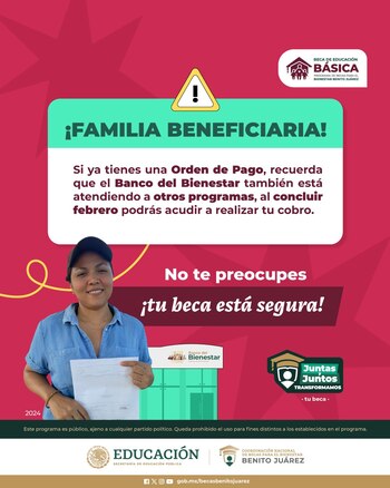 Se dará el pago para