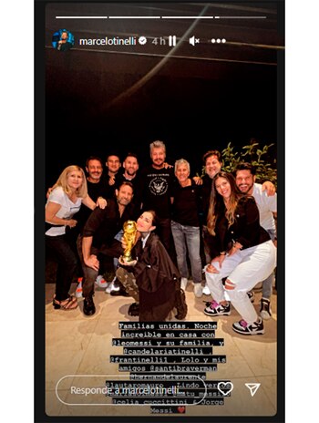 Lionel Messi y su familia