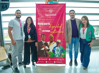 El ministro Florián y su