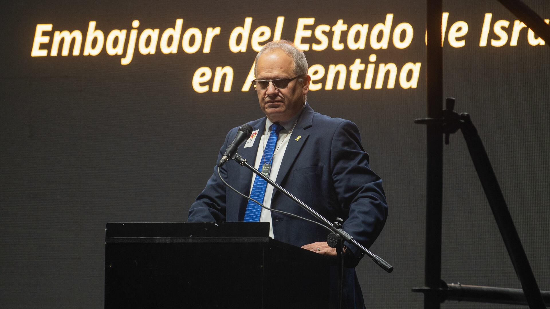 El embajador del Estado de Israel en la Argentina, Eyal Sela (Jaime Olivos)