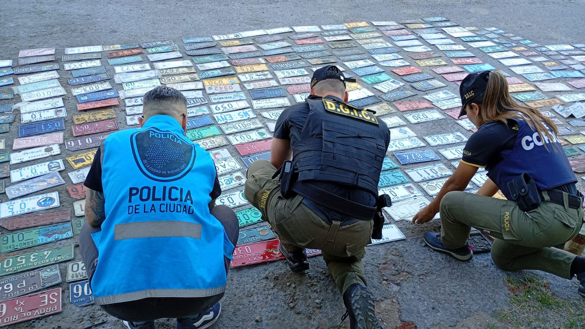 El operativo estuvo a cargo de la Policía de la Ciudad y la PSA