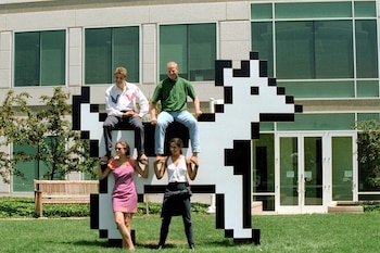 La diseñadora gráfica Susan Kare