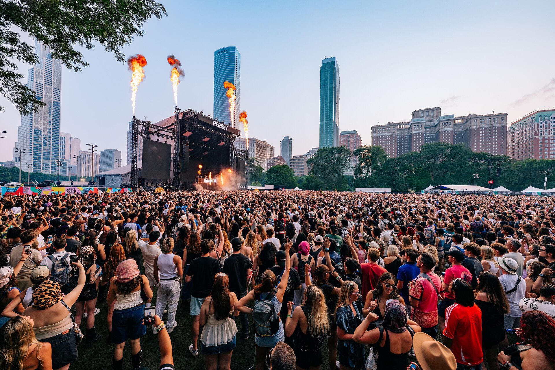 Lollapalooza Chicago celebró el inicio de una nueva edición (C3 y DF Entertainment)