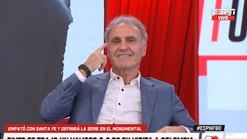 Oscar Ruggeri se animó a “farmear aura” en vivo y despertó las risas de sus compañeros: “Muy bien”
