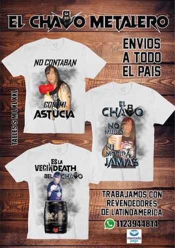 Gonzáles ahora vende mercancía (Foto: