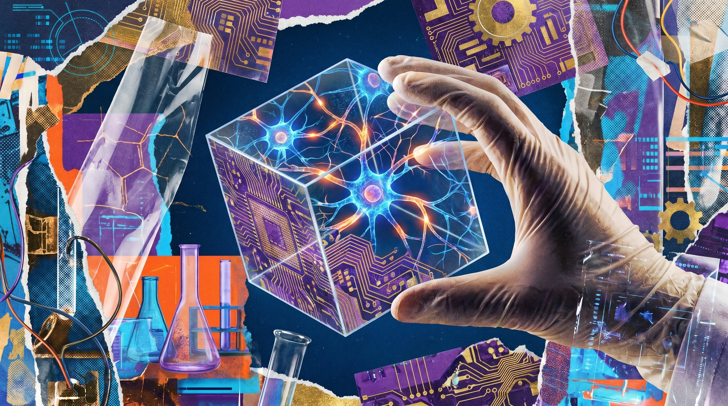 Investigadores de Princeton desarrollan un dispositivo tridimensional que integra células cerebrales vivas y electrónica para computación avanzada (Imagen Ilustrativa Infobae)