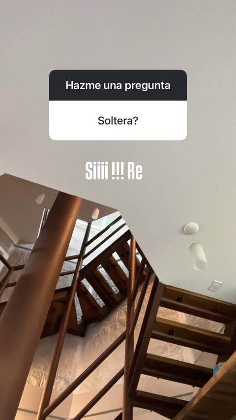 Sabrina Rojas no dudó en contestar preguntas en sus historias de Instagram