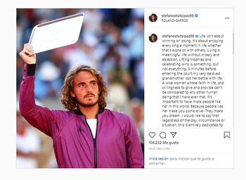 El mensaje del griego en