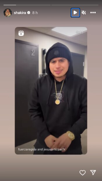 Shakira replicó en su cuenta