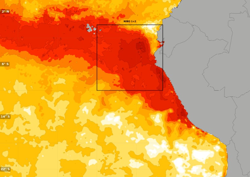 ENFEN mantiene la alerta de El Niño Costero y prevé un escenario de magnitud extraordinaria entre septiembre de 2026 y enero de 2027.
