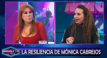 Mónica Cabrejos se sincera sobre la rabia, la culpa y el duelo que marcaron su historia. Captura: Magaly TV La Firme.