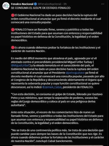 Jaime Alberto Cabal llamó la