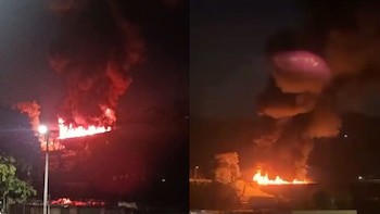 Incendio de camión en el puente Helicoidal de Calarcá dejó varios heridos y obligó a cerrar la vía La Línea