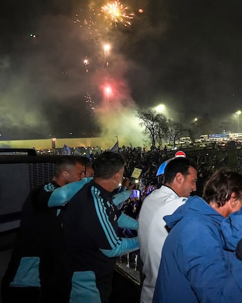fotos ineditas seleccion argentina